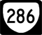 Virginia Route 286, the new number of the Fairfax County Parkway